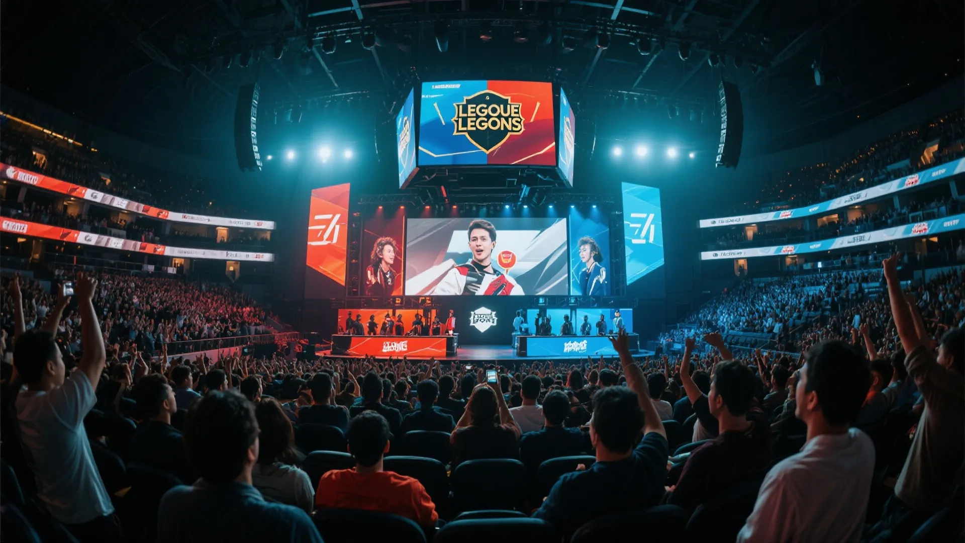 LCK英雄联盟赛事 巅峰对决赛场